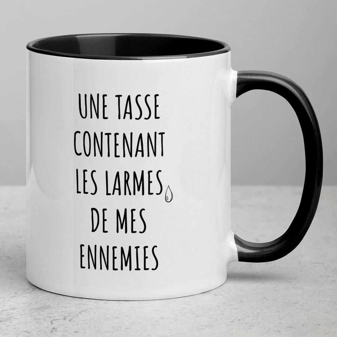 Tasse Contenant les larmes de mes ennemies