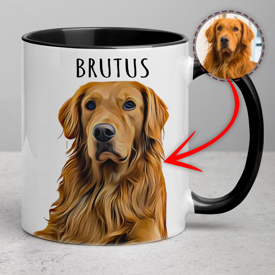 Tasse Photo de ton chien